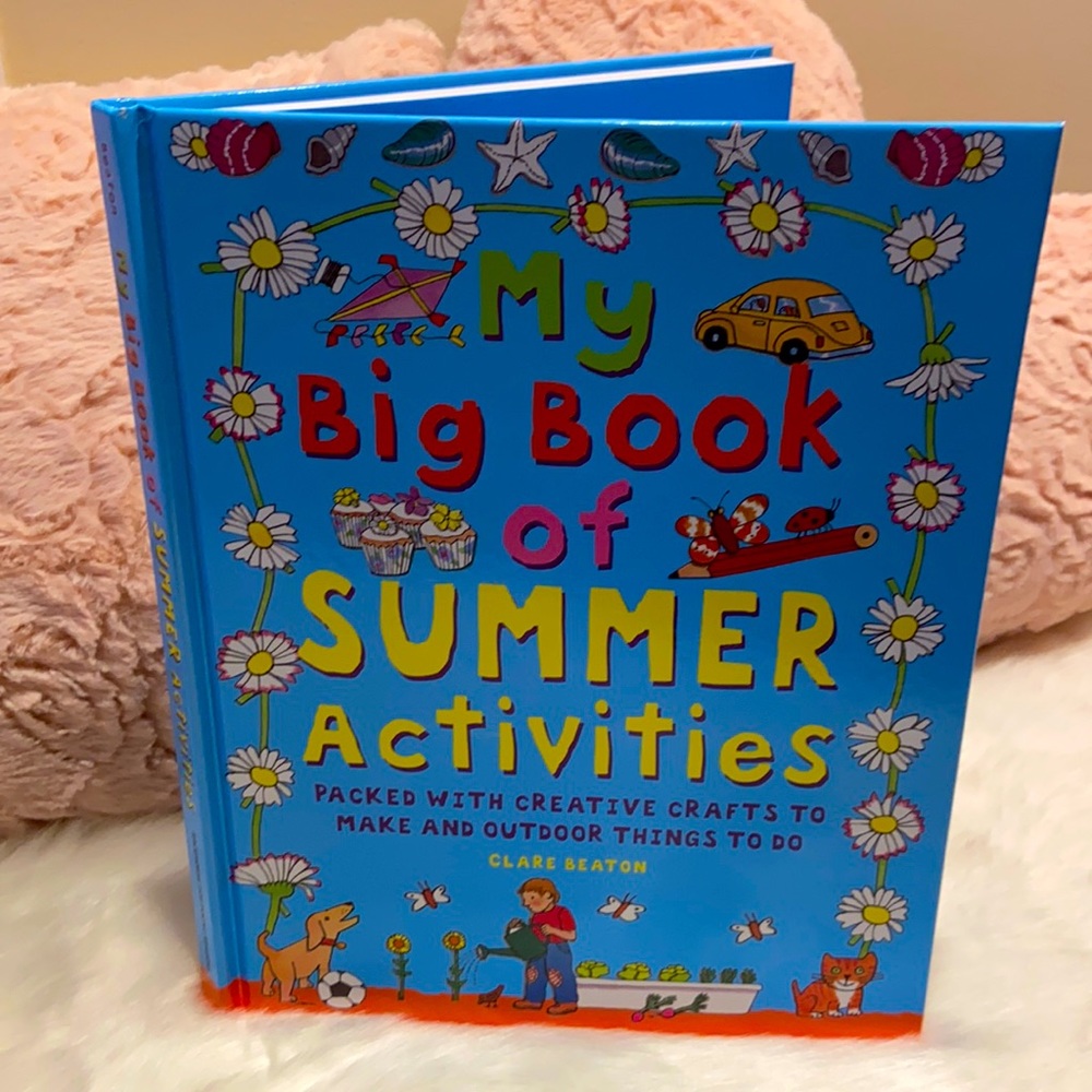 🆕 My big book of summer activities activity book.